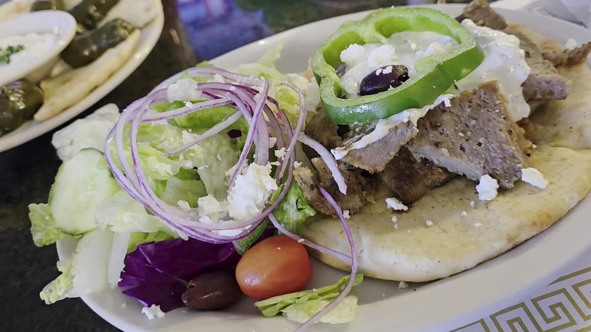 Delicious Greek and American dishes at Jimmy the Greek