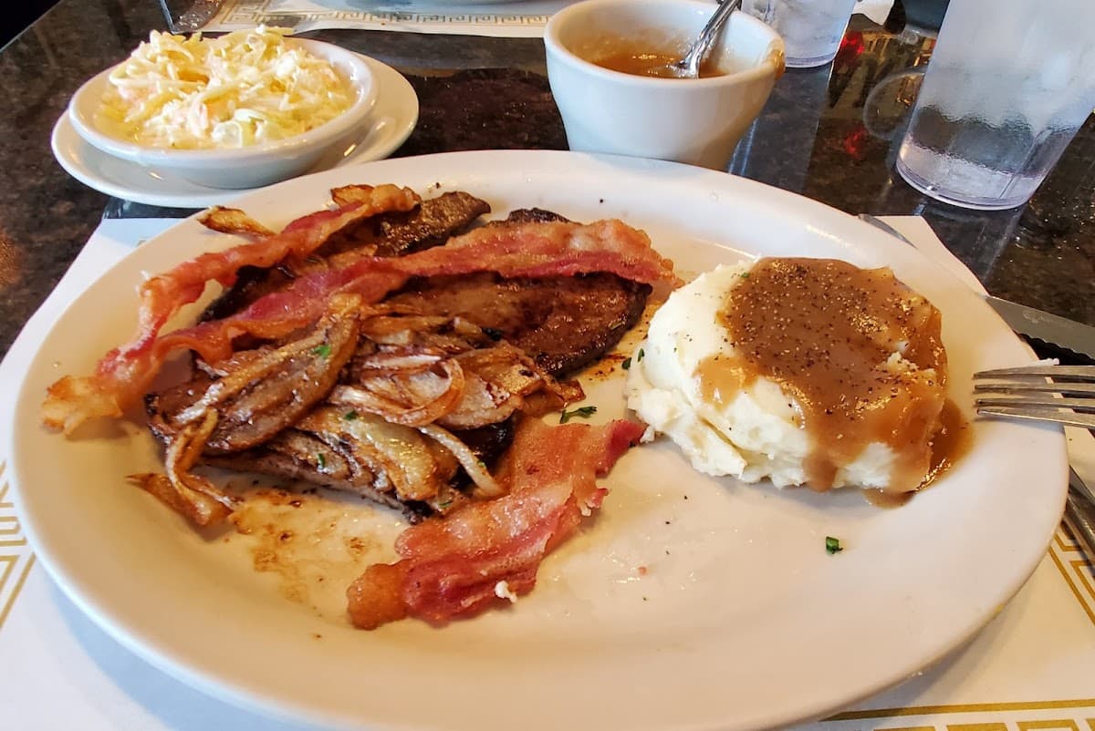 Authentic Greek cuisine prepared fresh daily